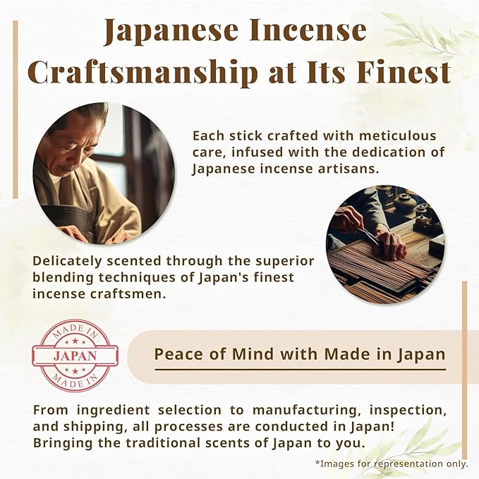 Hasegawa 永遠の今 | Hasegawa Original Low Smoke Japanese Incense Sticks | Agarwood & Sandalwood Blend | No Synthetic Fragrances (Mini, A Blend Agarwood & Sandalwood)