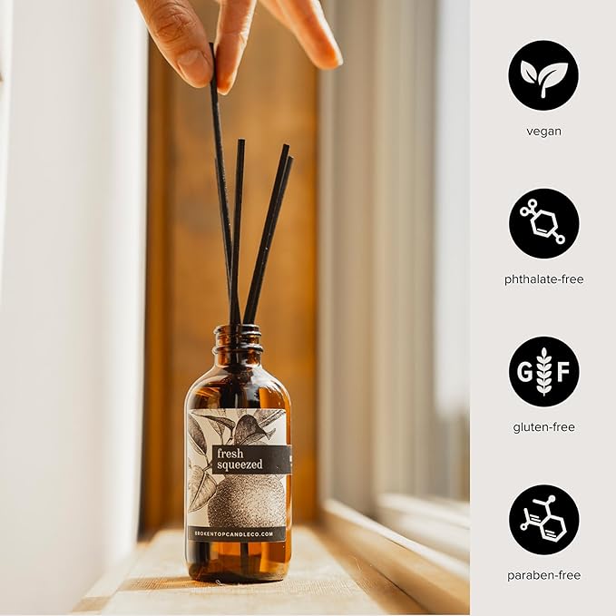 BROKEN TOP Natural Reed Diffuser Set (Fresh Squeezed)