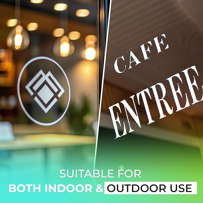 Custom Business Logo Decal for Walls & Windows, Personalize & Build Your Brand with Durable, Weather-Resistant, Waterproof Custom Stickers for Business Commercial Advertising, Home, Office & Corporate