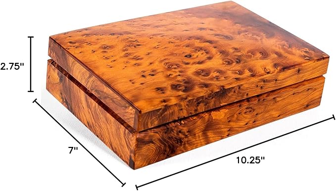 Hand Carved Wooden Multipurpose Keepsake Jewelry Decorative Art Box Storage Organizer (Large wood Box,Antique)(X-Large 2)