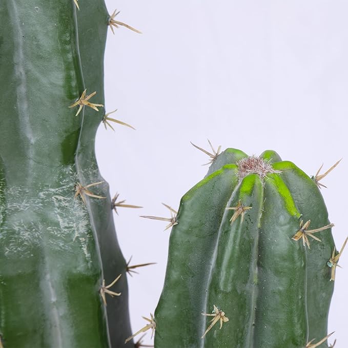 Artificial Cactus Potted Plant 40 Inch Faux Desert Cacti Fake Big Cactus Plant for Home Garden Office Indoor Outdoor Decoration