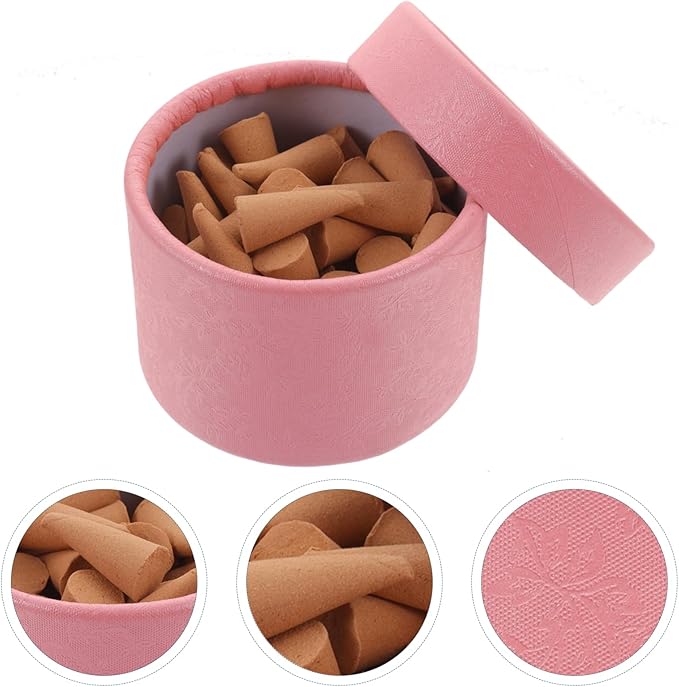 3 Boxes Scented Incense Cones for Aromatherapy and Meditation Mixed Fragrance Cones with Sandalwood Pine and Calming Aromas for Yoga Relaxation Home and Office Air Purification