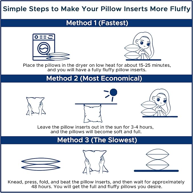 12 x 20 Throw Pillow Inserts Pack of 4 Small White Decorative Lumbar Pillows for Living Room Couch Bed Sofa Rectangle Cushion Sham Stuffer Indoor