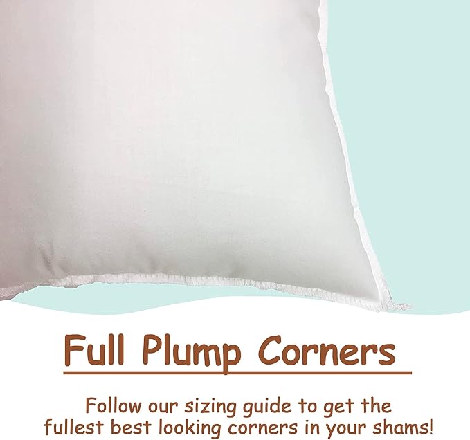 Pillowflex Synthetic Down Pillow Insert - 14x18 Down Alternative Pillow, Ultra Soft, Small Rectangle, Lumbar, Travel, Neck, Sleeping Pillow - 1 Decorative Pillow Form