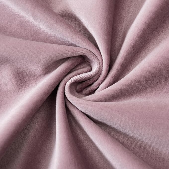 JUSPURBET Pink Purple 16x24 inch Pillow Cover Set of 2 Soft Decorative Lumbar Velvet Throw Pillow Cases for Couch Bed Sofa Zippered Closure Luxurious Velvet Fabric Machine Washable Home Decor