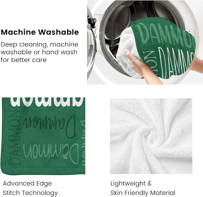 Personalized Name Blanket for Kids and Adult Customized Blanket for Boys Girls Baby Personalized Blanket and Throws Super Soft