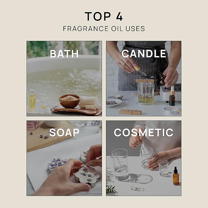 VINEVIDA [16oz] (Our Version of) Jean Paul Gaultier Le Male Fragrance Oil for Candle Making and Soap Making - Premium Candle Scents for Soy Candles