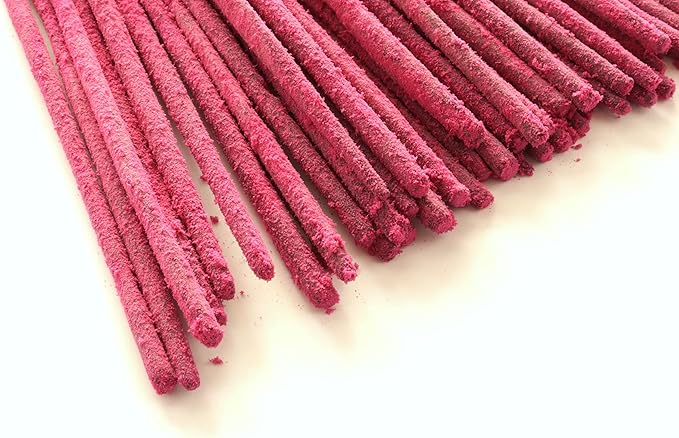 Goddess Incense Sticks by Aroma Valley - Sensual Musky Rose - Handrolled Exotic Incense