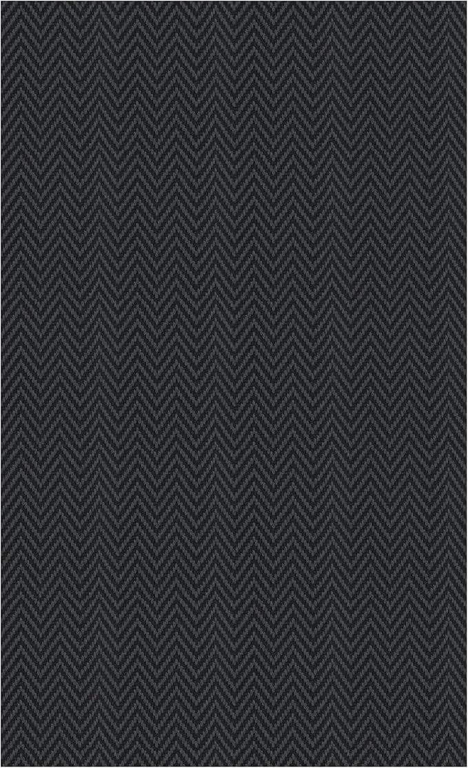 3x5 Ft Braided Area Rug Washable Rugs for Entryway Throw Rugs with Rubber Backing Boho Door Mat Indoor Entrance Cotton Kitchen Mats Woven Front Door Carpet for Foyer Living Room, Black/Grey