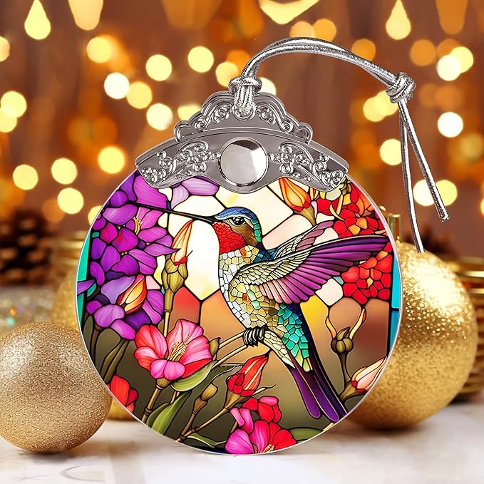 Hummingbird Christmas Ornament - Xmas Tree Decor
