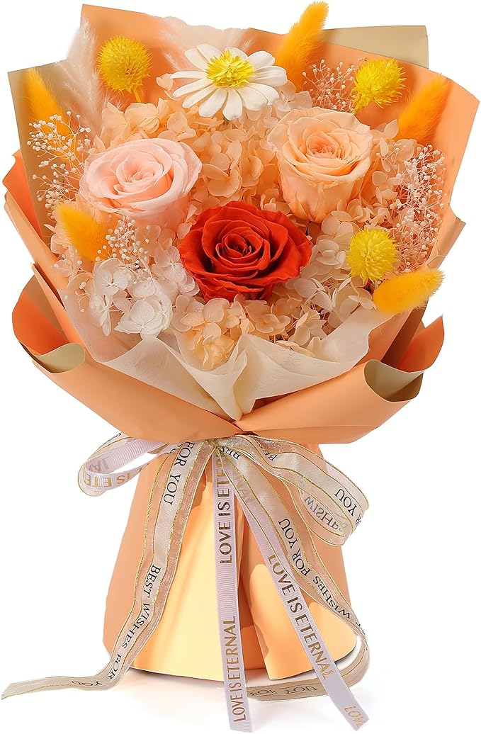 Flowers Gifts for Mom,Flowers Roses Bouquet Gifts for Women,Wife,Grandma and Best Friend/Flower for Delivery Prime/Yellow Rose