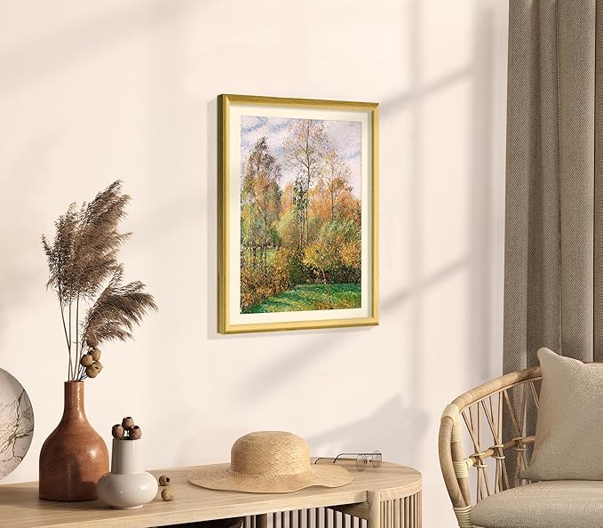 Art Shoppe Framed Print Wall Art, Vintage Wall Décor for Living Room, Bedroom, Office, High-Resolution Image on Premium Art Paper, 3/4" Frame with Plexiglass Front, Ready to Hang, 17"x21"