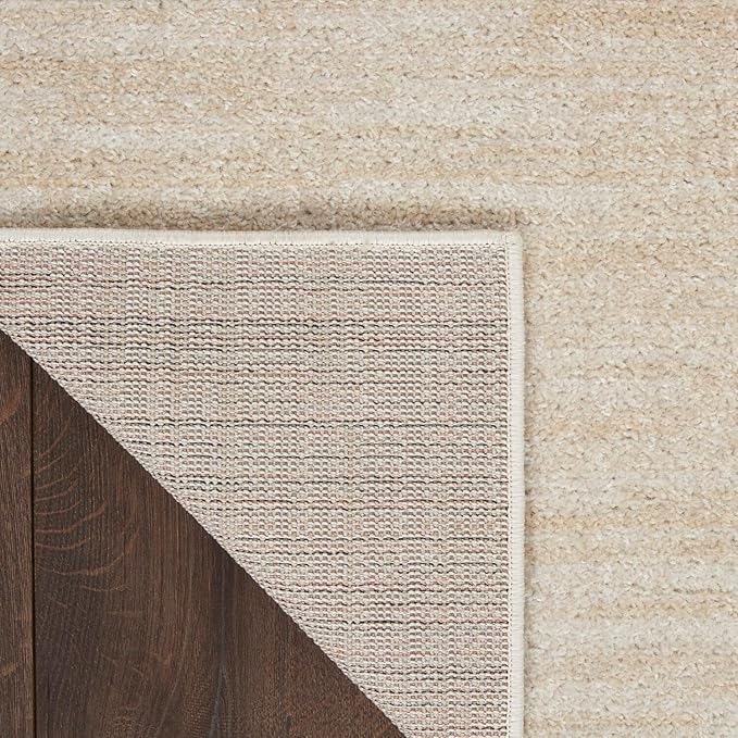 Nourison Home Essentials 2'2" x 16 Ivory Beige Outdoor Rug