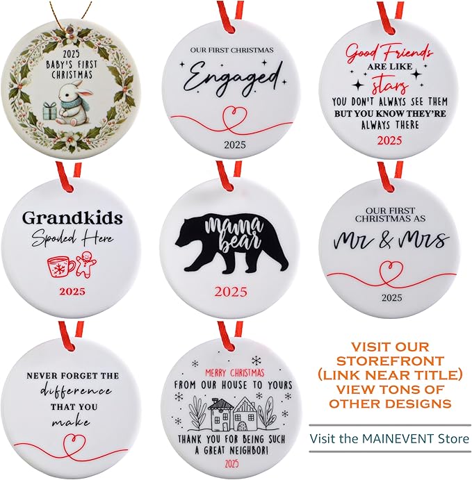 Never Forget The Difference You Make Ornament 6 Inch, You Make a Difference Ornament, Caregiver Christmas Ornament, Thank You Gift for Teacher, Nurse, Coworker, Manager, Mentor Appreciation Gift