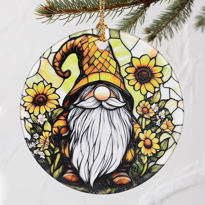 Charming Gnome Christmas Ornaments: Christmas Tree Ornaments & Holiday Decor – Perfect Holiday Presents & Gift Ideas for Friends, Coworker, Family, Gnome Lover, and Gardener