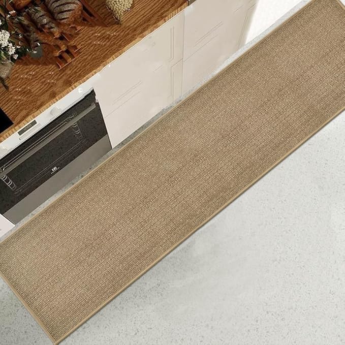 Artoid Mode Non Skid Kitchen Rugs and Mats, Absorbent Washable Doormat for Kitchen Floor in Front of Sink 17x60 Inch