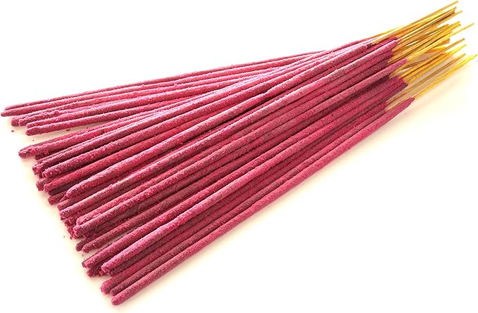 Goddess Incense Sticks by Aroma Valley - Sensual Musky Rose - Handrolled Exotic Incense