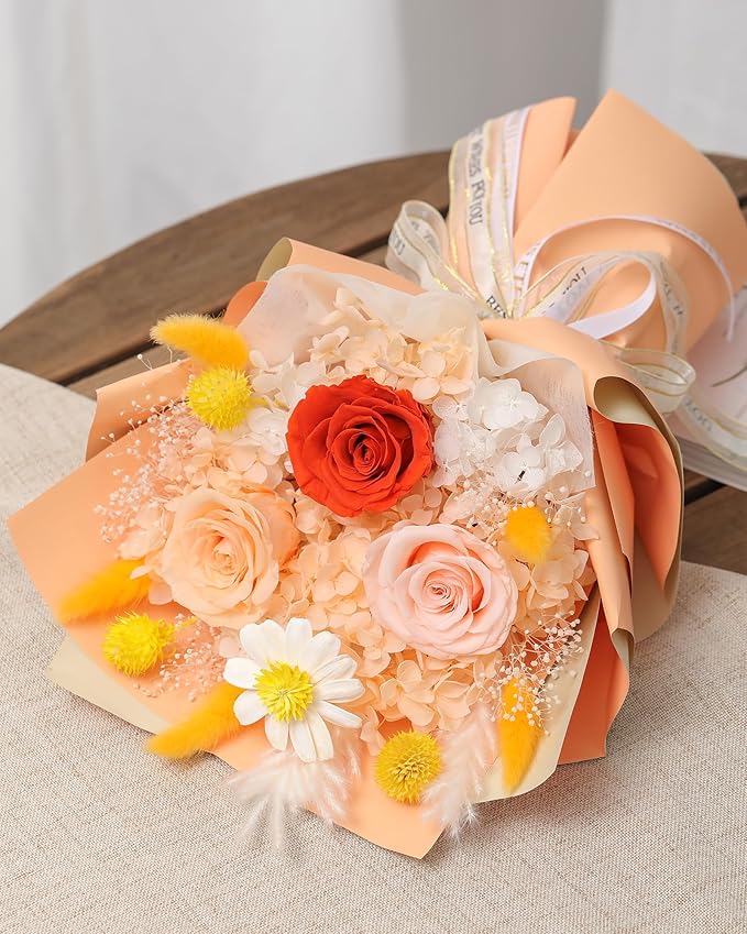 Flowers Gifts for Mom,Flowers Roses Bouquet Gifts for Women,Wife,Grandma and Best Friend/Flower for Delivery Prime/Yellow Rose