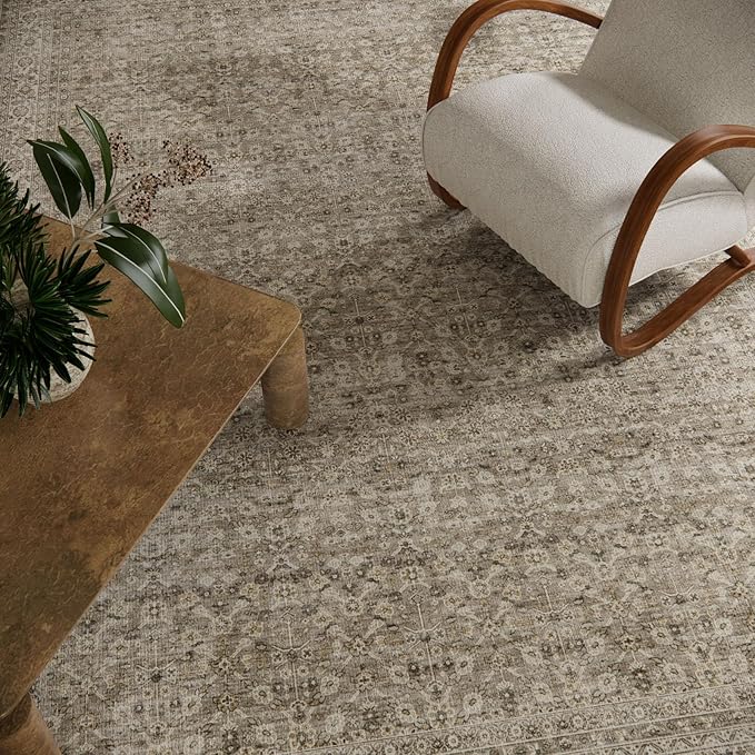 Machine Washable Kitchen Runner Rugs: 2'6"x8' Hallway Rug Stain Resistant Non Slip Low Pile Soft Carpet Runners for Hallways Indoor Entryway Kitchen Laundry Room Bedroom Bathroom Farmhouse