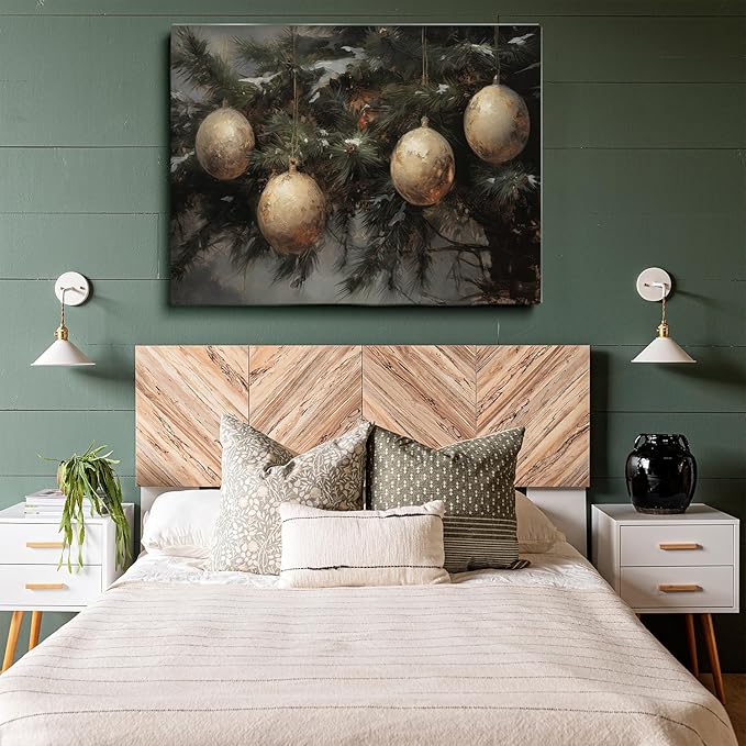 Vintage Fall Wall Art,Rustic Fall Decor,Pinecone Fall Painting,Fall Pinecone Nature Art,Botanical Wall Art,Fall Print Bowl,Rustic Autumn Farm Decor12x16inch Framed Art