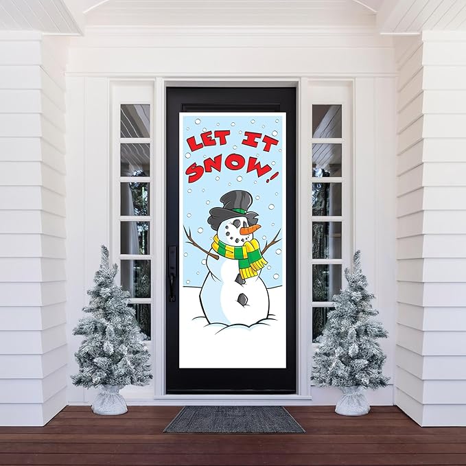 Beistle Winter Door Cover