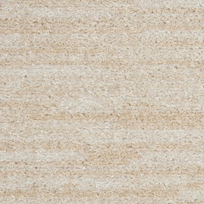 Nourison Home Essentials 2'2" x 16 Ivory Beige Outdoor Rug
