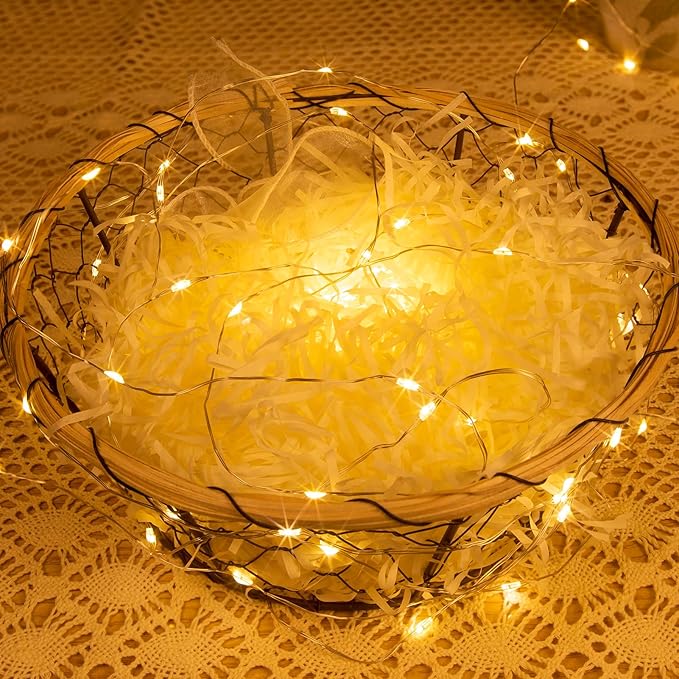 Fairy Lights Plug in,100FT 300LEDs Waterproof Led String Lights,8 Modes Remote Twinkle Light for Outdoor Indoor Christmas Wedding Birthday Garden Party Decorations,Silver Wire,Warm White