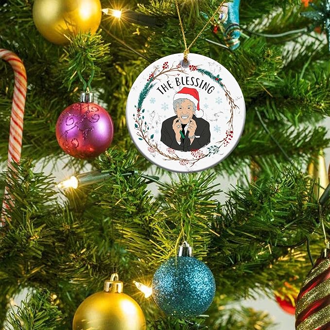 Christmas Ornament - The Blessing - Movie Ornament - Ceramic - Christmas