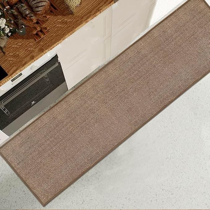 Artoid Mode Washable Kitchen Rugs and Mats Doormat Non Skid, Absorbent Rugs for Kitchen Floor Door Mat Kitchen Mats Front of Sink Hallway 17x60 Inch