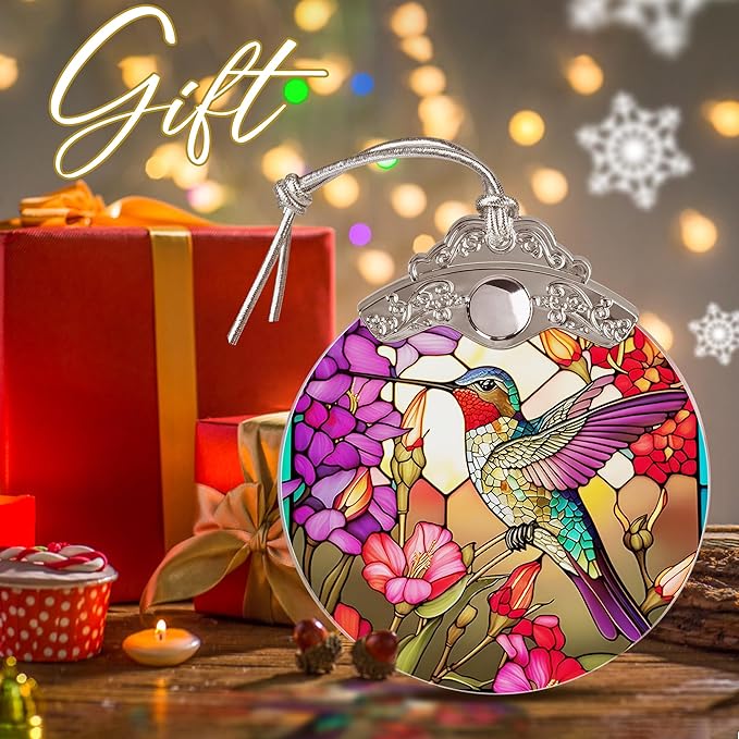 Hummingbird Christmas Ornament - Xmas Tree Decor