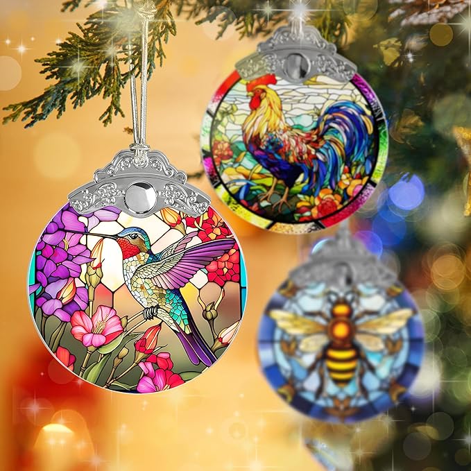 Hummingbird Christmas Ornament - Xmas Tree Decor