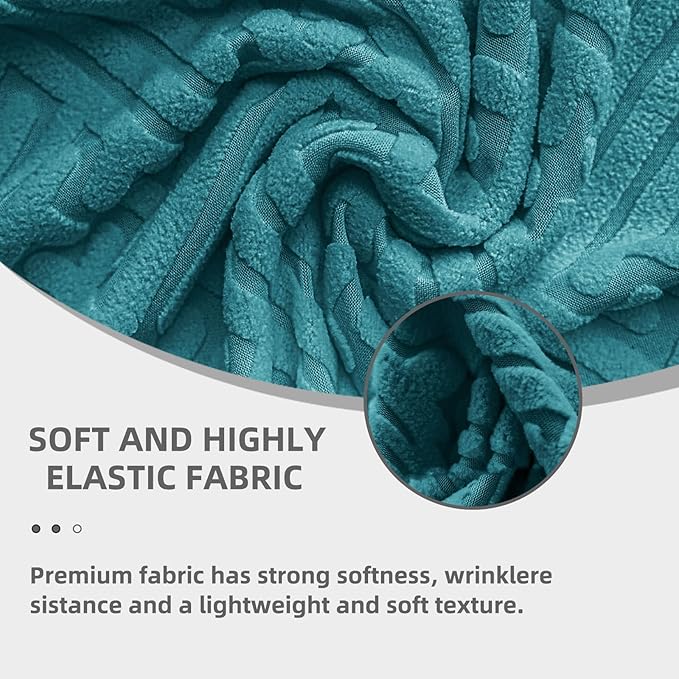 Chair Covers, Dining Room Chair Covers, Anti-cat Scratch, Washable, Regular Size, Chair Covers 4 Pack, for Kitchen, Hotel, Meeting