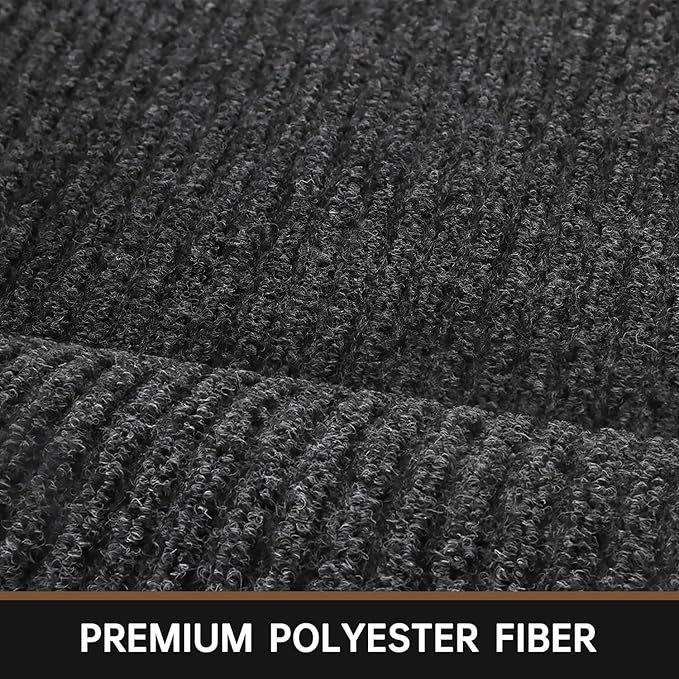 Front Door Mat, 72" x 24" Heavy Duty Indoor Outdoor Doormat, Non-Slip Welcome Mats for Entryway, Rubber Backing Low Profile Commercial Door Mats