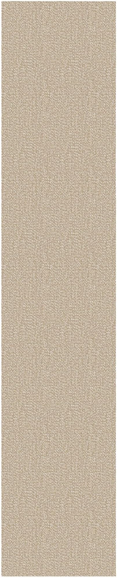 EARTHALL Washable Runner Rug 2x10 Ft Non Slip Runners for Hallways Long Cotton Rubber Backed Kitchen Runner Braided Indoor Floor Carpet Runners for Entryway, Hallway, Kitchen, Send/Beige