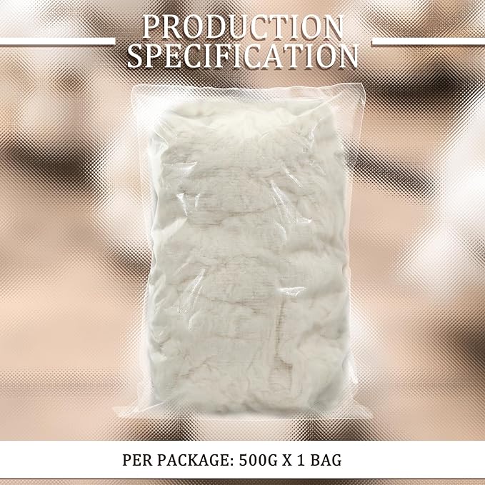 Wesnoy 1000g/2.2lb Cotton Stuffing for Stuffed Animals Soft Pillow, Natural Cotton Fiber Filling Batting, for Toys, Cloud Decorations, and More