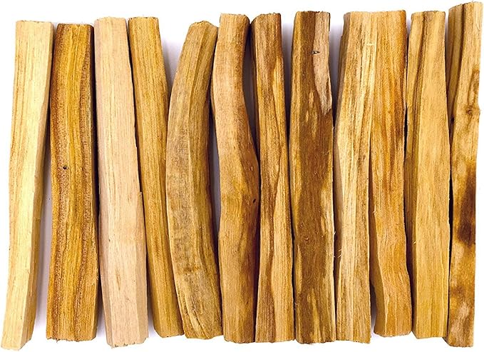 Palo Santo Sticks - Incense Sticks for Spiritual Cleansing, Stress Relief, Meditation Accessories, Home Fragrance - Sustainably Wild Harvested - Pack of 12 - Alternative Imagination