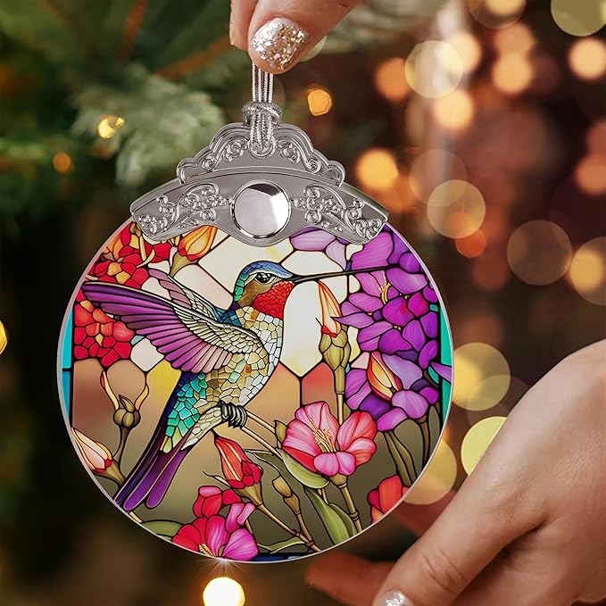 Hummingbird Christmas Ornament - Xmas Tree Decor