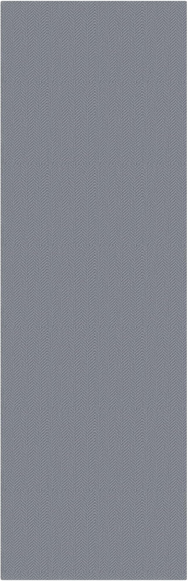 Braided Runner Rug 2x8 Ft Washable Runners for Hallways Kitchen Runner Rug with Rubber Backing Cotton Entryway Runner Indoor, Woven Floor Carpet for Hall Kitchen Bedroom, Light Gray