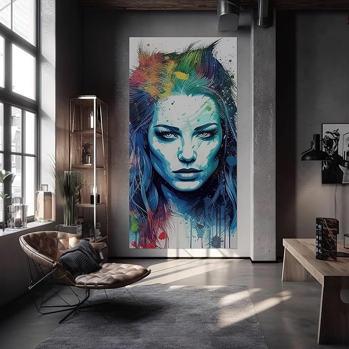 wall26 Custom Poster Prints - Upload Your Image/Photo, Personalized Photo to Poster Printing, Durable and Waterproof, Home Decor Wall Art Prints - 41x81 inches