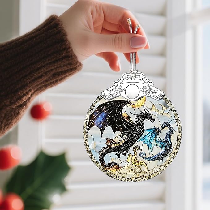 Dragon Christmas Decorations, Christmas Ornaments for Tree, Holiday Ornaments, Gift for Dragon, Holiday Presents, Gift Ideas & Xmas Gifts