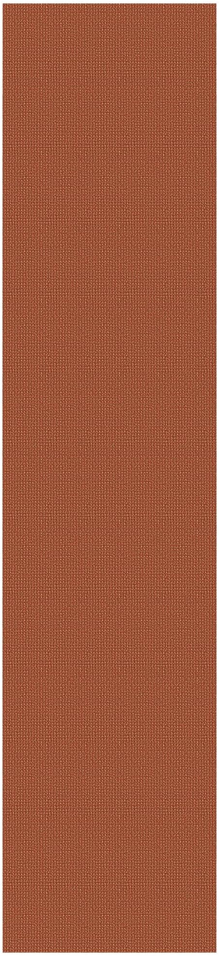 EARTHALL Runner Rug 3x12 Ft Washable Runners for Hallways Extra Long Woven Non Slip Entryway Runner Braided Kitchen Runner Indoor Outdoor Carpet Runners for Entryway, Hall, Foyers, Rustic Orange/Tan