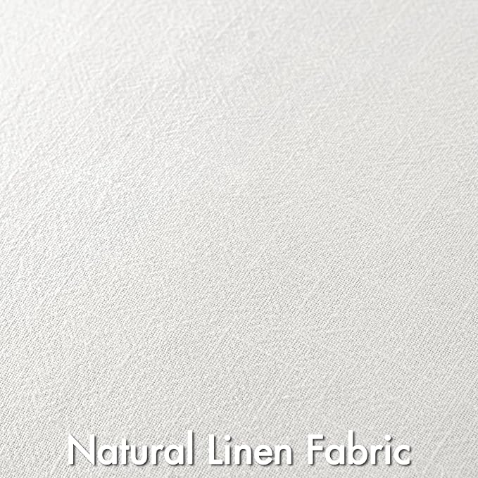MIULEE Cream Linen Pillow Covers Pack of 4 Christmas Decorative Natural Solid Throw Pillow Covers Soft Accent Boho Farmhouse Couch Pillowcases Modern Home Decors for Living Room Bed Sofa 18x18 Inch