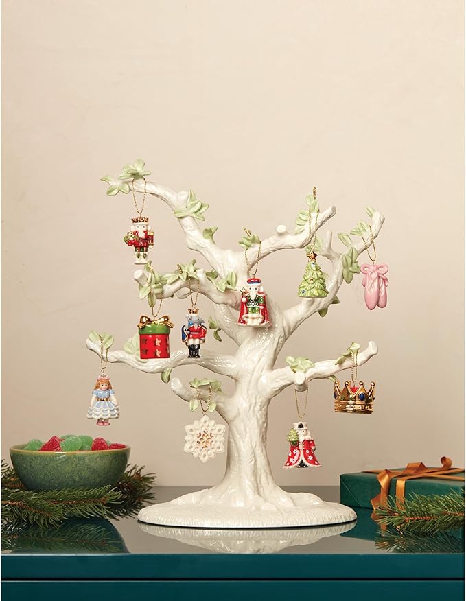 Lenox 893635 The Nutcracker 10-Piece Ornament Set, Multicolor, Christmas