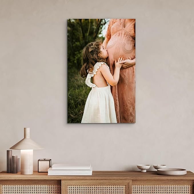 wall26 Personalized Photo to Canvas Print Wall Art - Custom Your Photo On Canvas Wall Art - Digitally Printed (12" x 16")