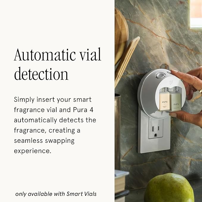 Pura 4 Smart Home Fragrance Device Starter Set - Scent Diffuser for Home - Cruella, Hades, Maleficent, Scar