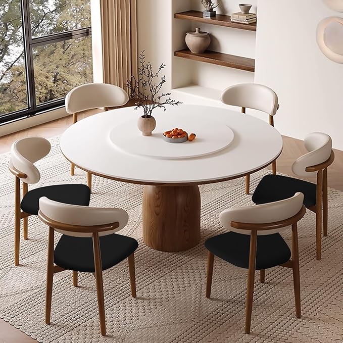 Waterproof Dining Chair Seat Covers Set of 8, Removable Washable Kitchen Chair Seat Slipcovers, Dining Room Chair Seat Covers for Home, Restaurant, Banquet