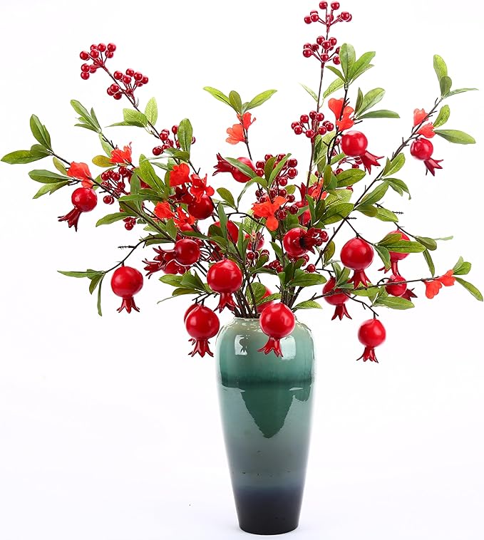 5-Pack Mixed Berry Collection - Complete Autumn Christmas Decoration Bundle for Trees & Wreaths