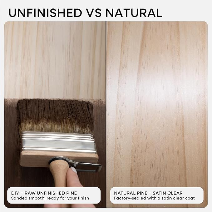 Homeforia Wood Floating Shelf 12 inch, High End Solid Natural Wood 12inch Floating Shelves for Wall Mounted, Unfinished Small Wooden Floating Shelves, Heavy Duty Bracket, 12 X 6.5 X 1.75 in, Set of 3