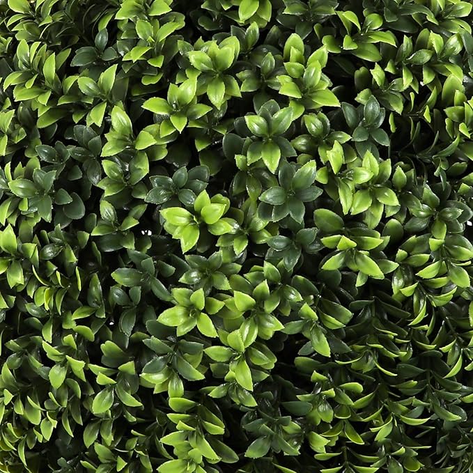 Bornbridge Artificial English Boxwood Topiary Ball Tree - 4' English Boxwood Ball Tree - Indoor/Outdoor Topiary Trees - Artificial Outdoor Plants - Lifelike English Boxwood Plant (2 Pack)