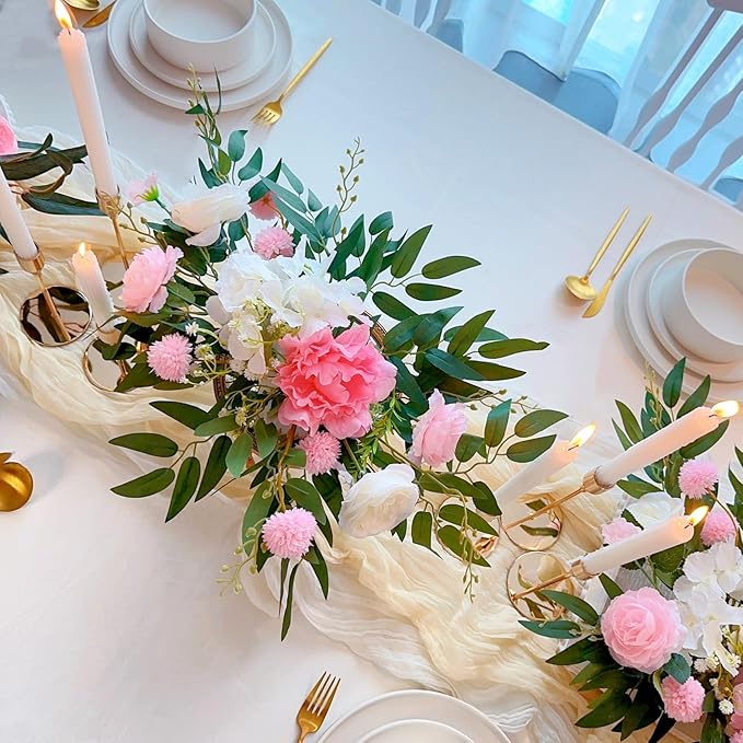 French Gold Taper Candle Holders for Wedding Table Centerpiece,Tall Taper Candlestick Holders Bulk Set of 6,Metal Candle Stick Holders for Dinning or Mantel Centerpiece,Party Home Decor
